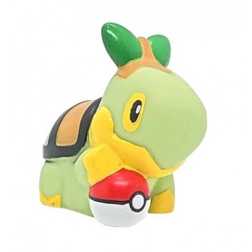 Figura Colección Bandai Pokemon Turtwig Kids Travel Friends Series Regalo