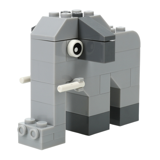 Bloques Figuras Animal Elefante Blocks Set Construcción Regalo Niños