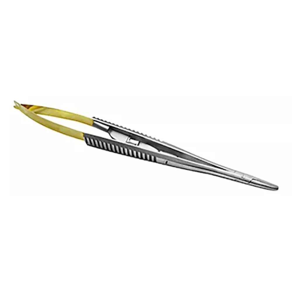 Pinza Porta Agujas Castroviejo Recta 13cm Hergom Premium.