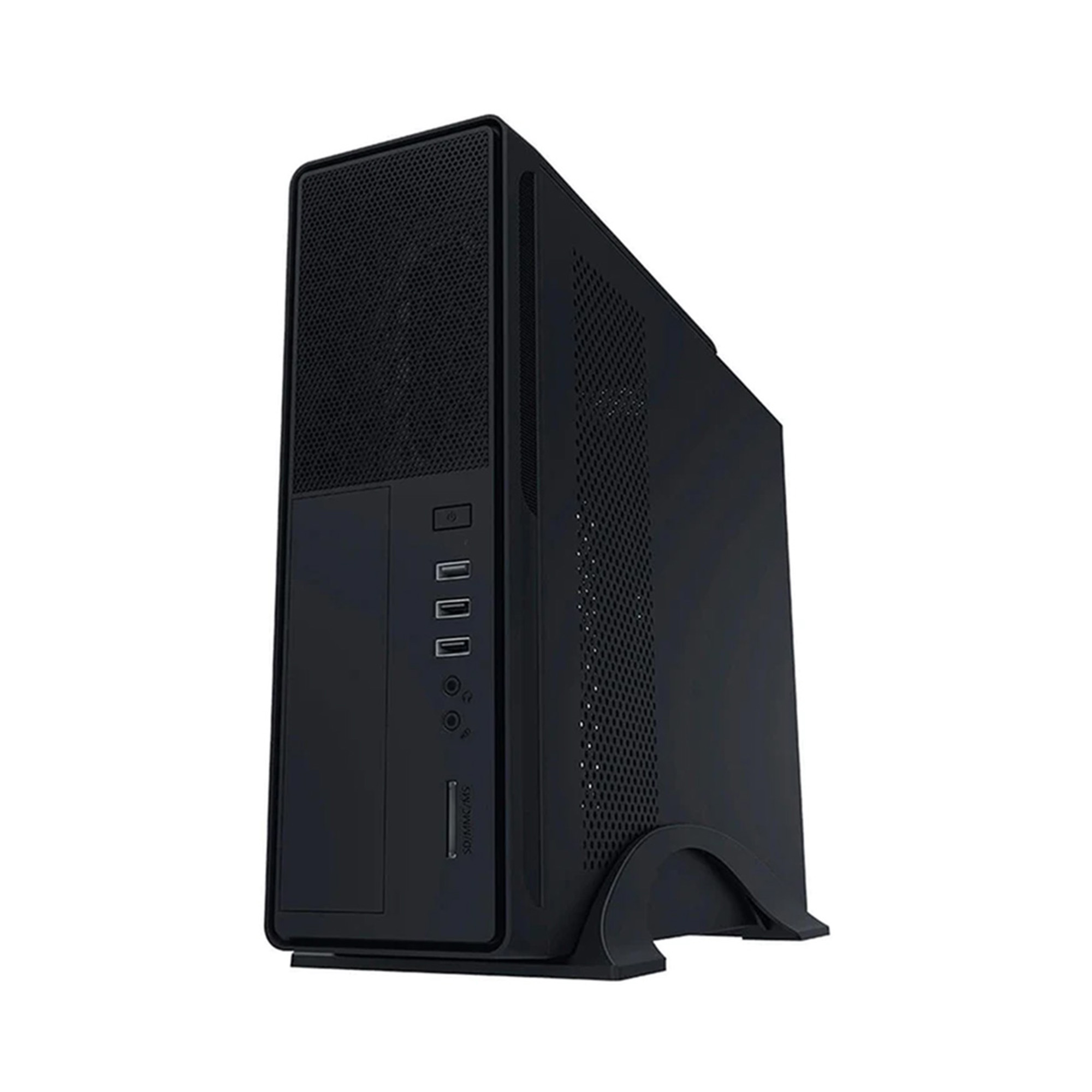 Gabinete Acteck Brook GS670, micro-ATX, Fuente TFX de 500 W, Negro.
