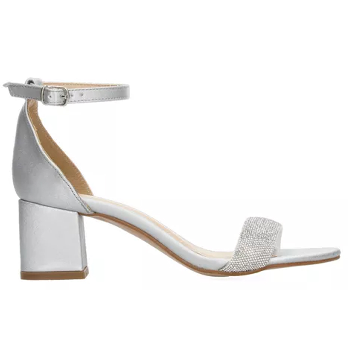 Zapatilla Semivestir Mujer Abierta Lady Paulina 21217 Plata