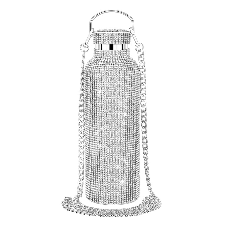 BOTELLA TERMO DIAMOND BLING ACERO INOXIDABLE.