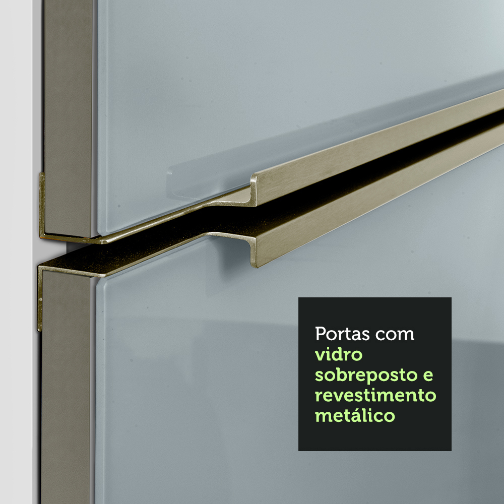 Gabinete Bajo Cocina Madesa Lux 3 Cajones Sin Encimera BG.