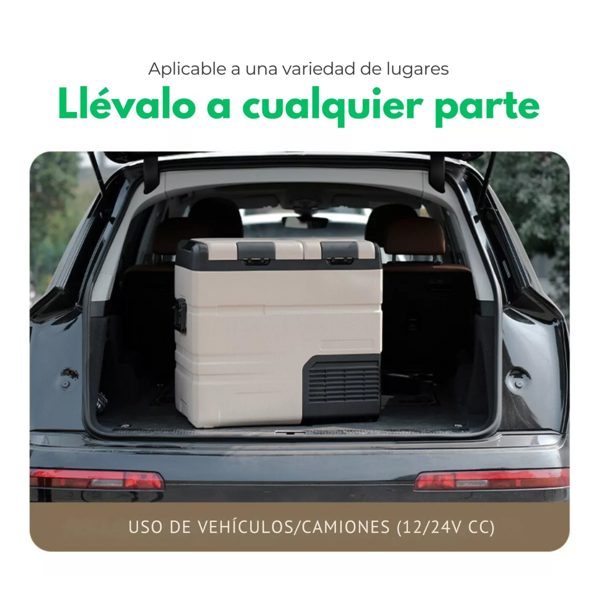 Mr. Gadgets Refrigerador Hielera Portátil Con Batería 36.7 L 12v -20º C Refrigerador Portátil con Batería Hielera Portátil con Congelador Refrigerador Eléctrico, Enfriador Portátil con Batería