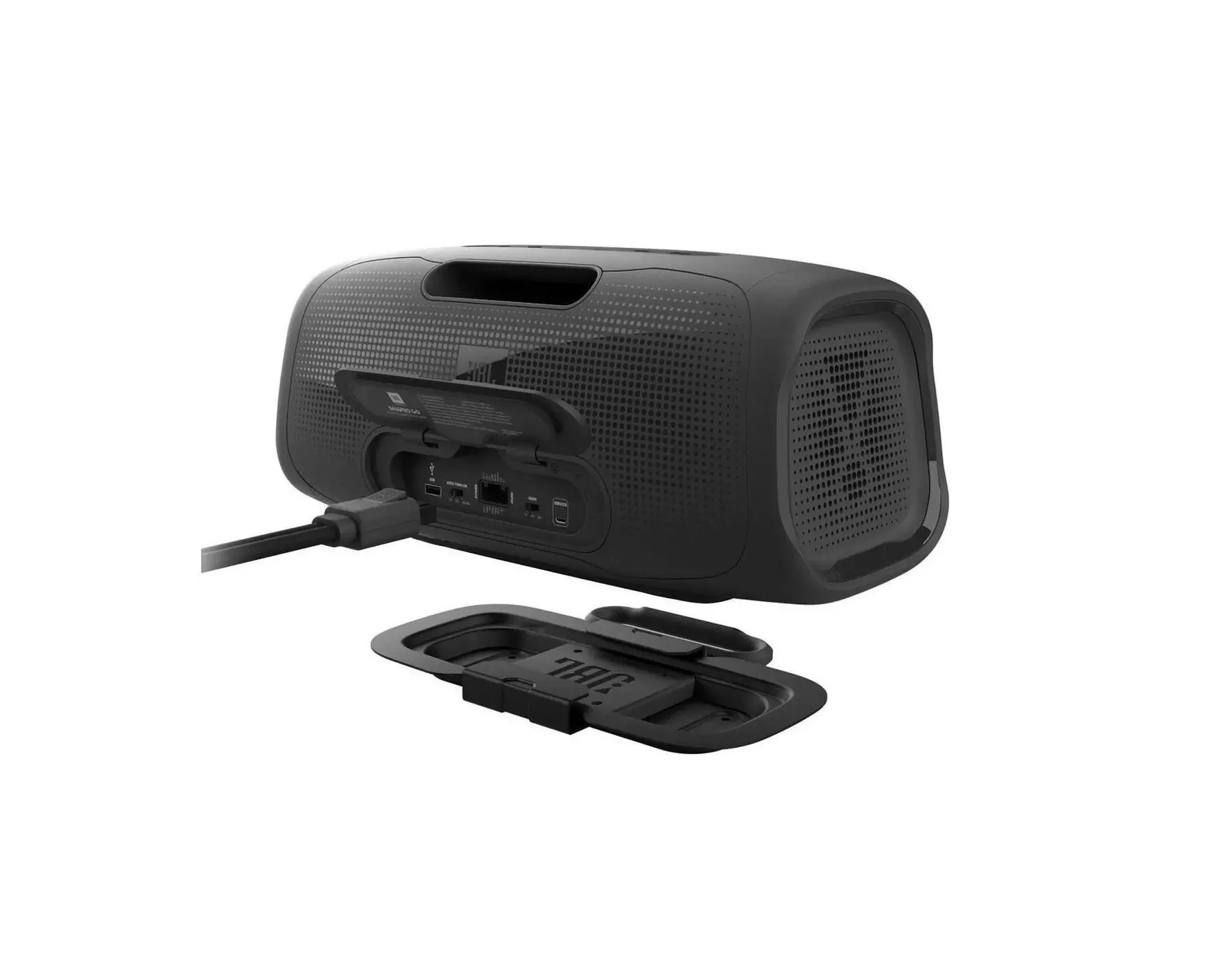 Bocina ALtavoz Portátil Jbl Basspro Go con Bluetooth Resistente al Agua IPx5 Color Negro.