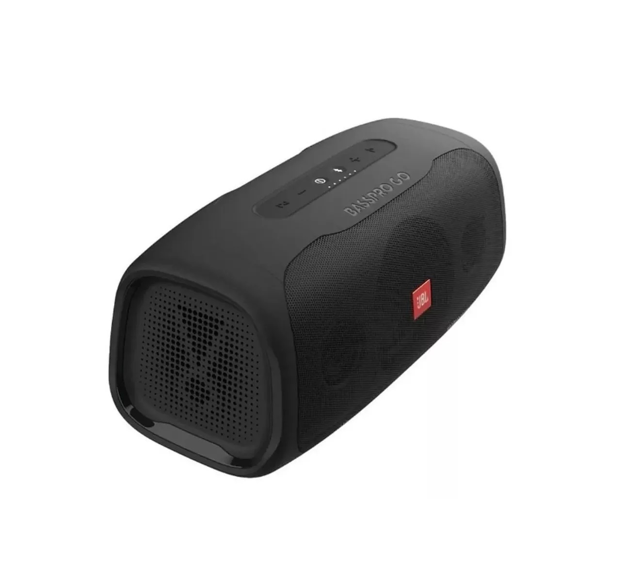 Bocina ALtavoz Portátil Jbl Basspro Go con Bluetooth Resistente al Agua IPx5 Color Negro.