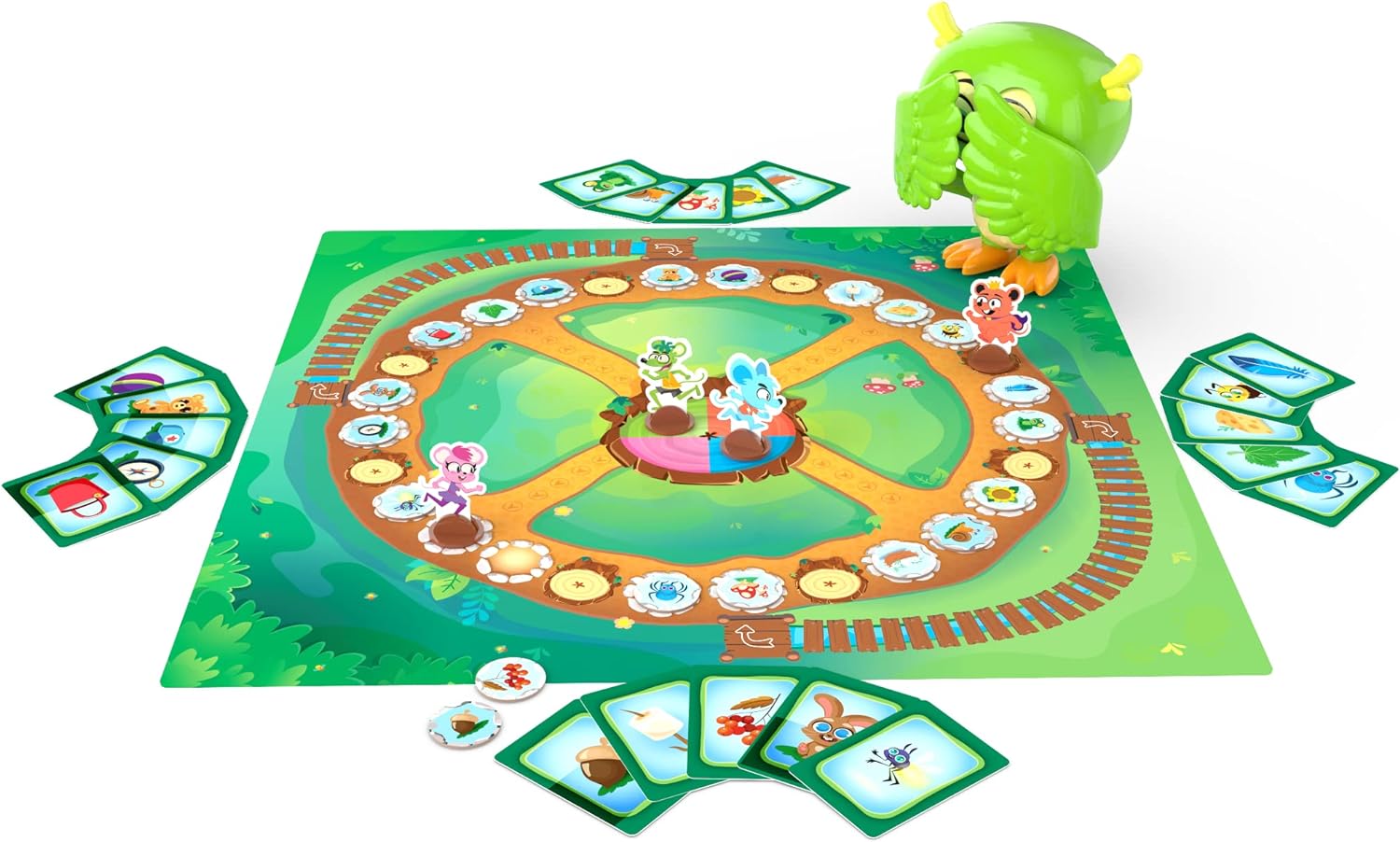 Peek-A-Hoot Inglés Goliath Juego 2 a 4 Jugadores