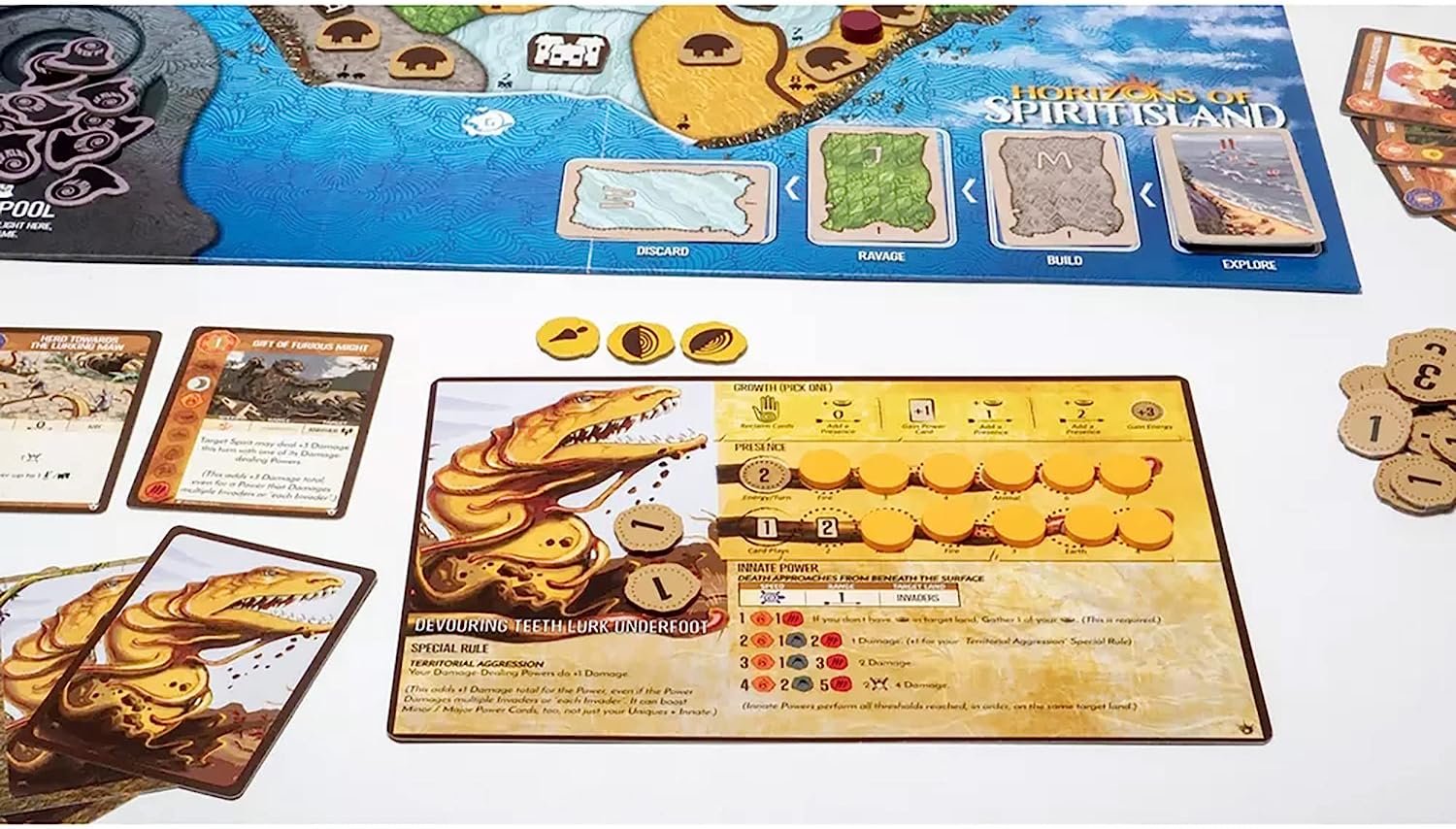 Horizons of Spirit Island Inglés Greater Than Games Juego 1 a 3 Jugadores