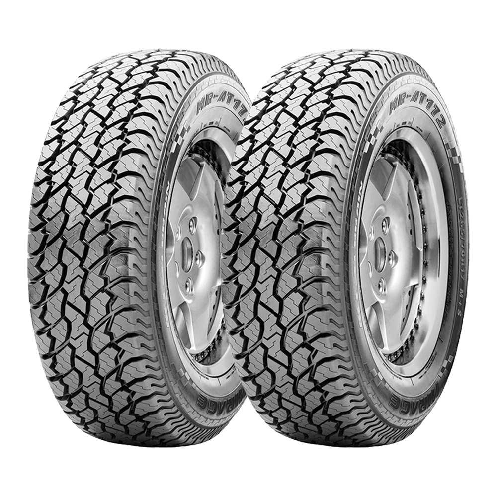 PAQUETE DE 2 LLANTAS 31X10.50R15 LT MIRAGE MR-AT172 109R.