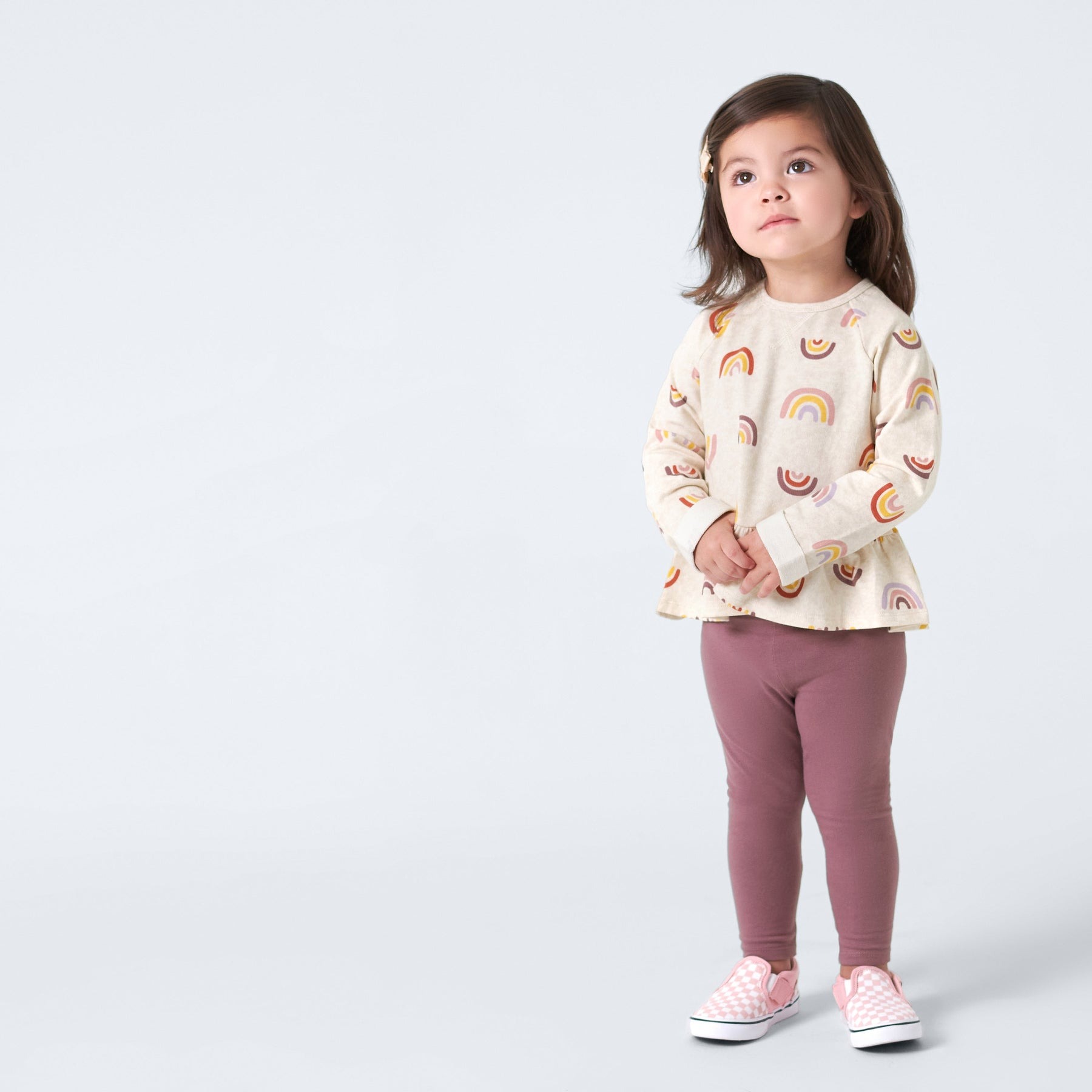 Gerber Premium Set 2 Piezas Vestido Pantalon Arcoiris Bebe