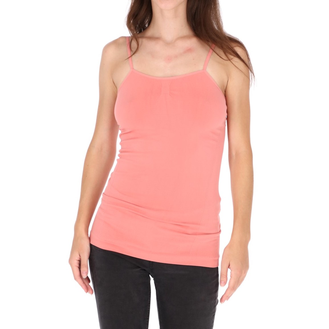 Blusa De Tirantes Para Mujer Licra Basica Varios Colores.