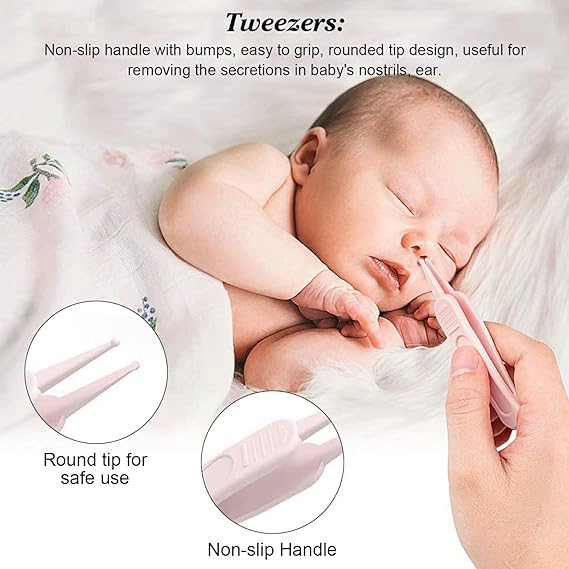 A Kit de Uñas para Bebés, Cortaúñas para Bebés, Pinzas, Lima de Uñas, Tijeras, Juego de Cuidado de Uñas para Bebés 4 En 1 Con Mini Estuche Con Forma de Búho, Kit Seguro de Manicura para Bebés Y Kit de Pedicura para Recién Nacidos, Bebés, Niños Pequeños.