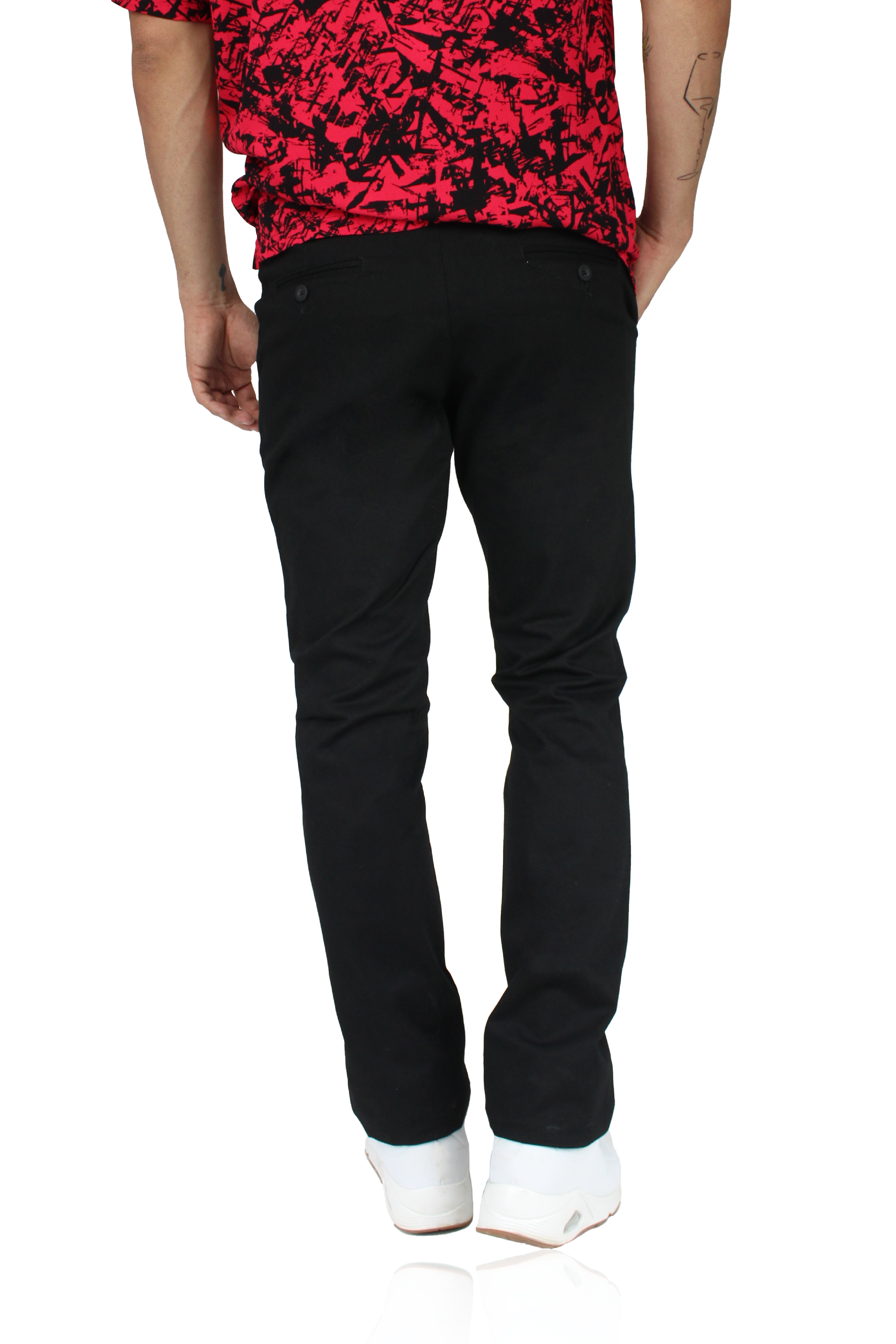 Pantalón de vestir para hombre corte Slim fit marca Rams Cottons
