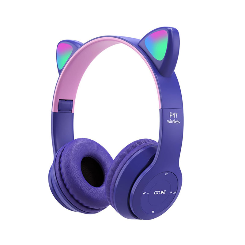AUDÍFONOS CON OREJA DE GATO
