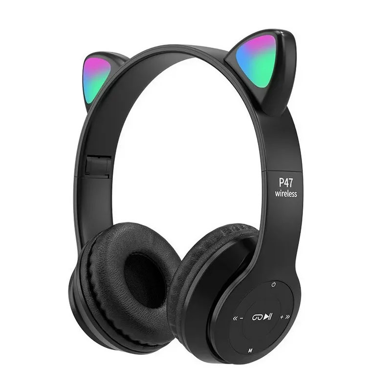 AUDÍFONOS CON OREJA DE GATO