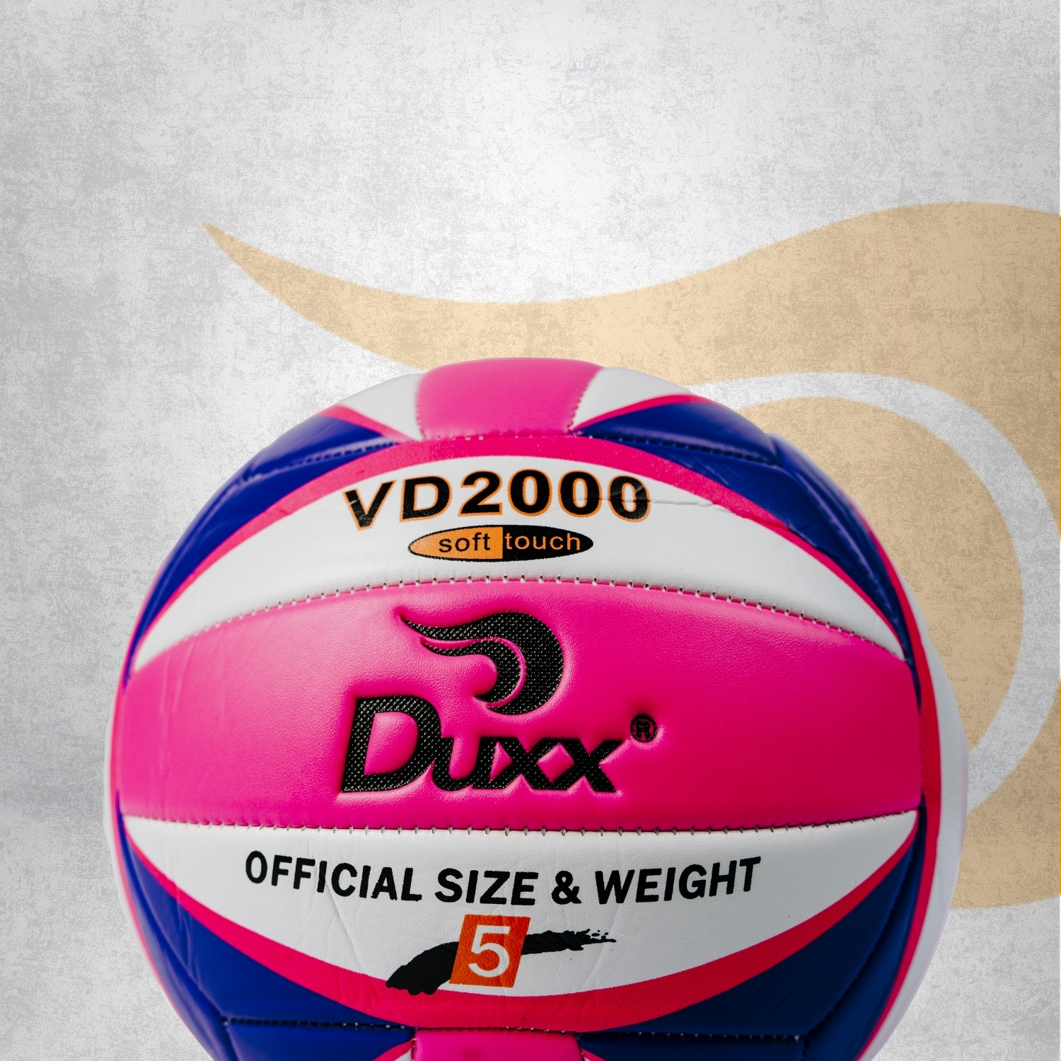 Balón Voleibol Duxx PVC #5 Rosa Morado