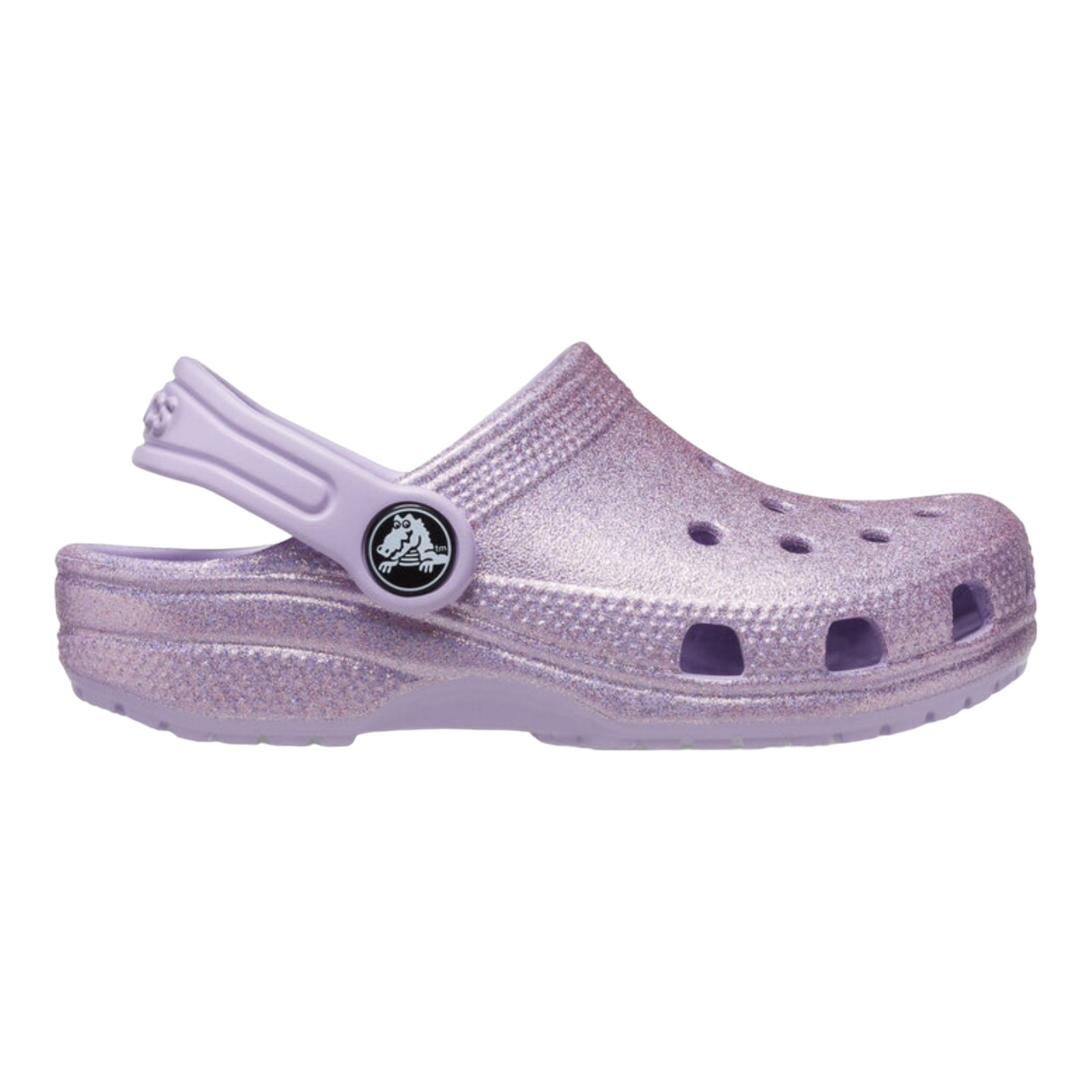 SANDALIAS CROCS NIÑA ROSA METALICO CROCS CLASSIC GLITTER CLOG T LAV 206992530.