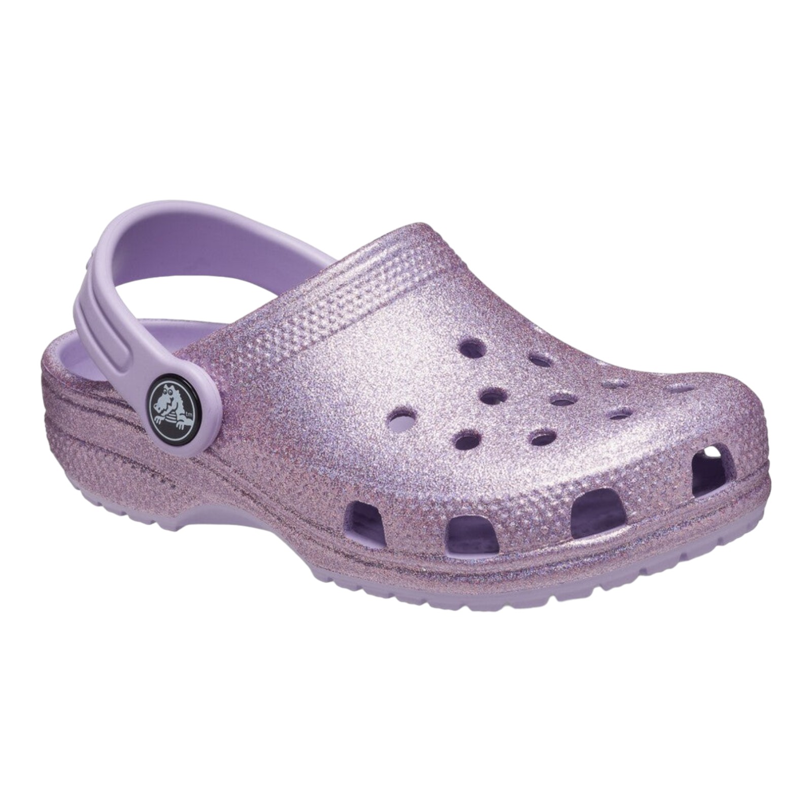 SANDALIAS CROCS NIÑA ROSA METALICO CROCS CLASSIC GLITTER CLOG T LAV 206992530.