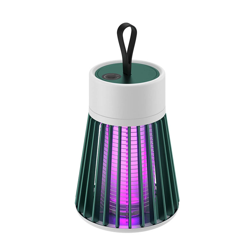 Lámpara eléctrica mata mosquitos.