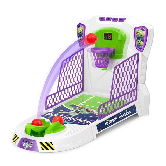 Pixar Toy Story Buzz Lightyear Juego Baloncesto Electrónico Mesa