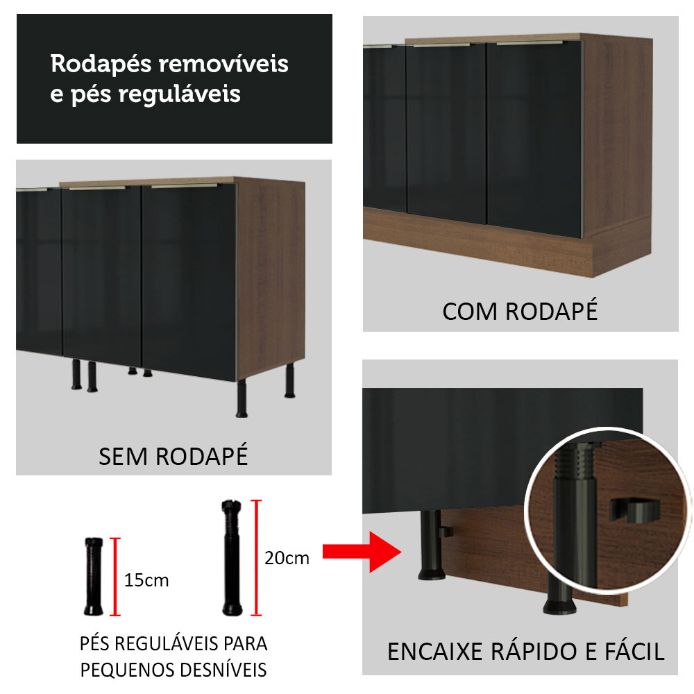 Alacena de Cocina para Horno Madesa Lux 60cm MN.