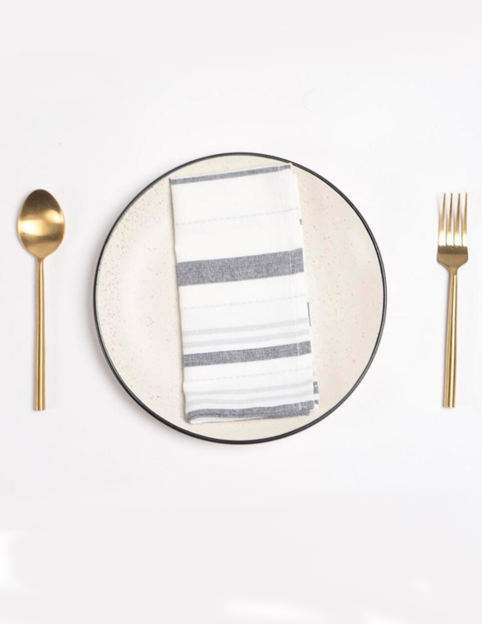 Set de 4 servilletas de tela hecho en la India Marca Devendi Home
