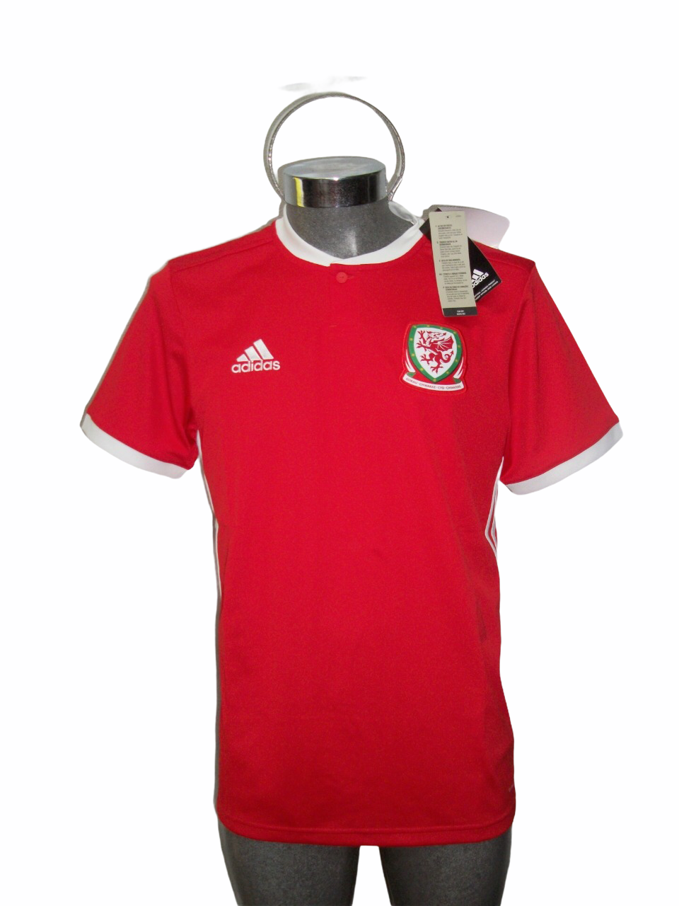 Jersey Original Adidas Selección Gales local mundial 2018 BP9982.