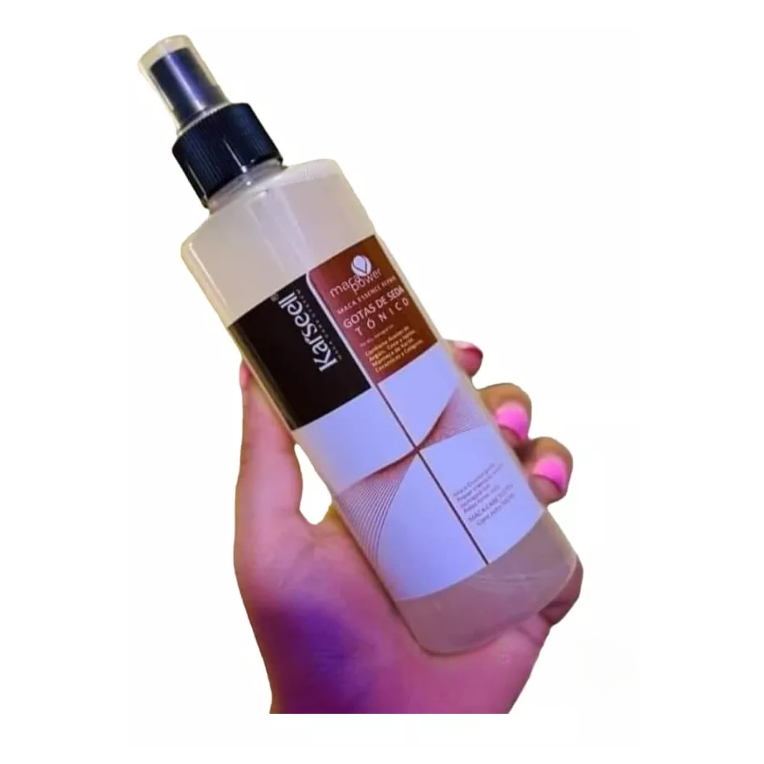 Tonico Capilar Karseell Gotas de Seda 500 ml .
