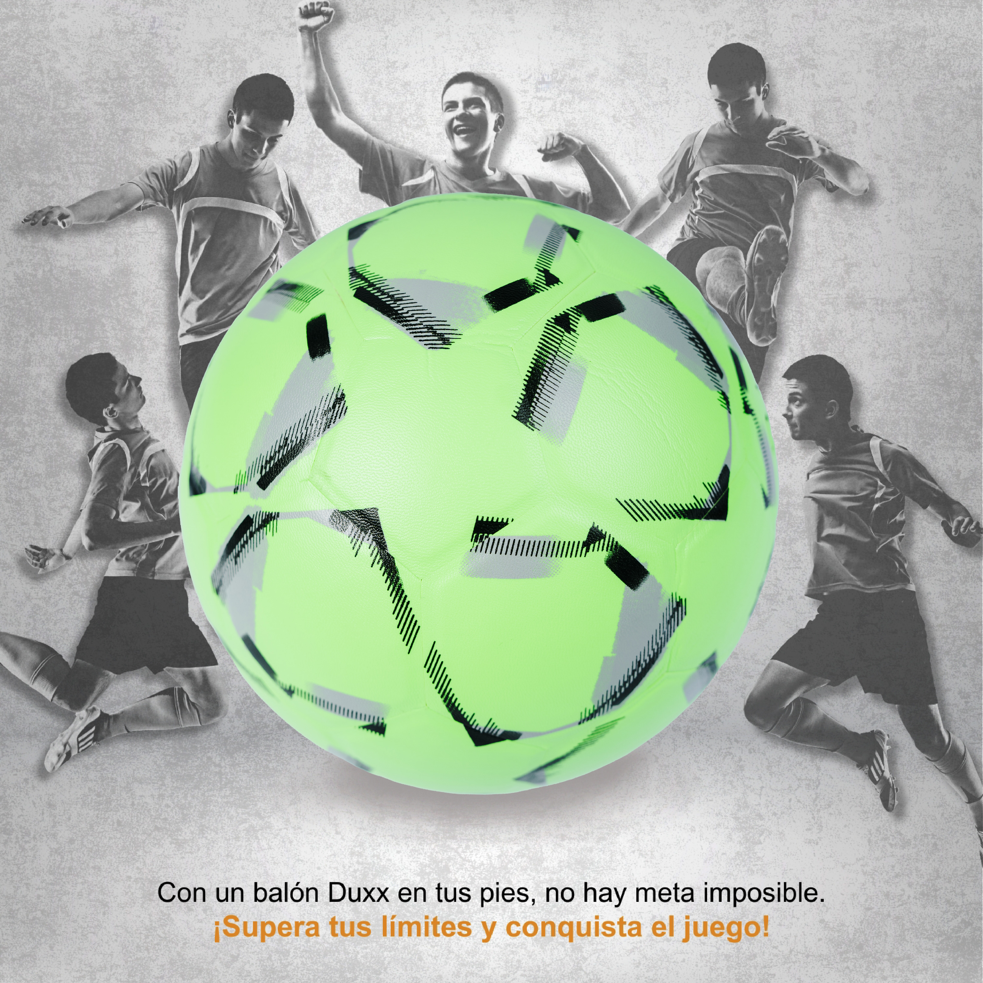 Balón de Fútbol Soccer Duxx Galactic Laminado #4 Verde