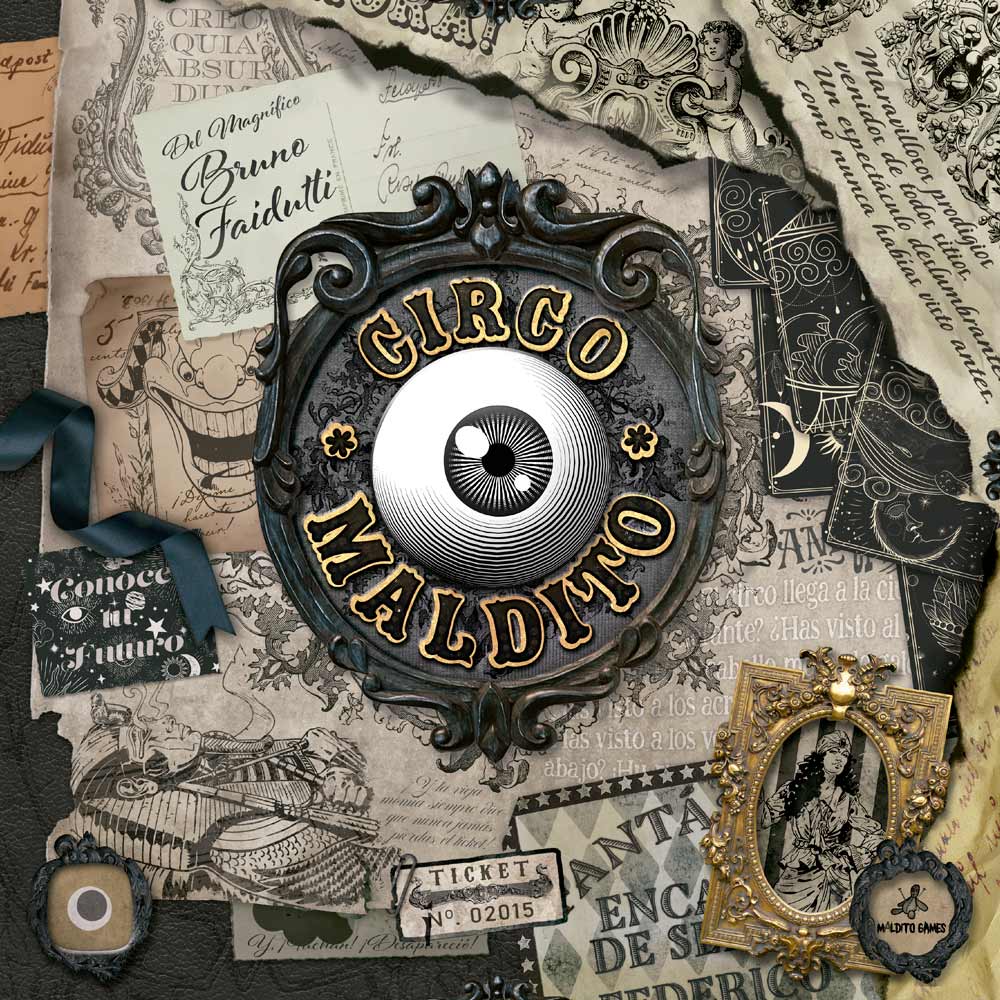 Circo Maldito Español Maldito Games Juego 4 a 8 Jugadores