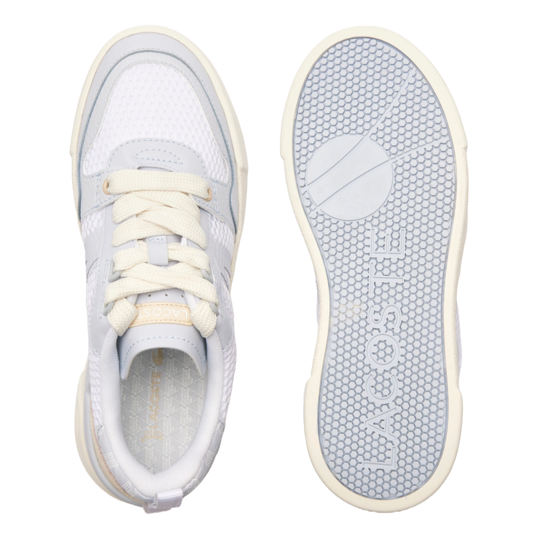 Tenis De Mujer Lacoste L002 223 3 Tela Con Monograma.