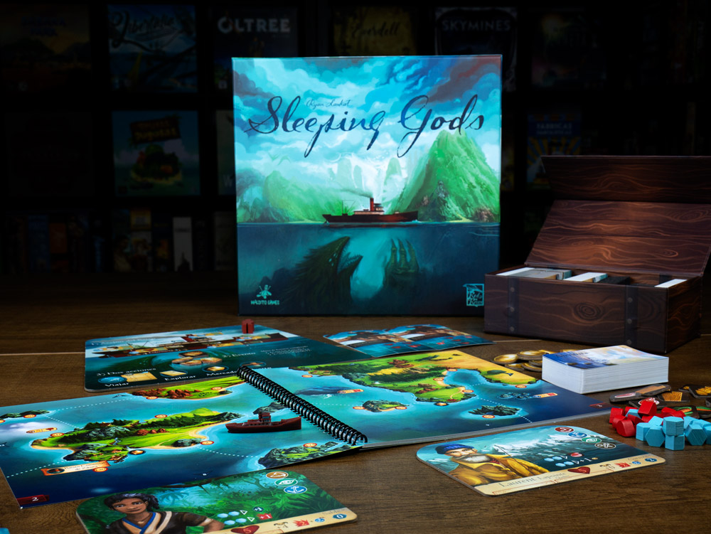 Sleeping Gods Español Maldito Games Juego 1 a 4 Jugadores