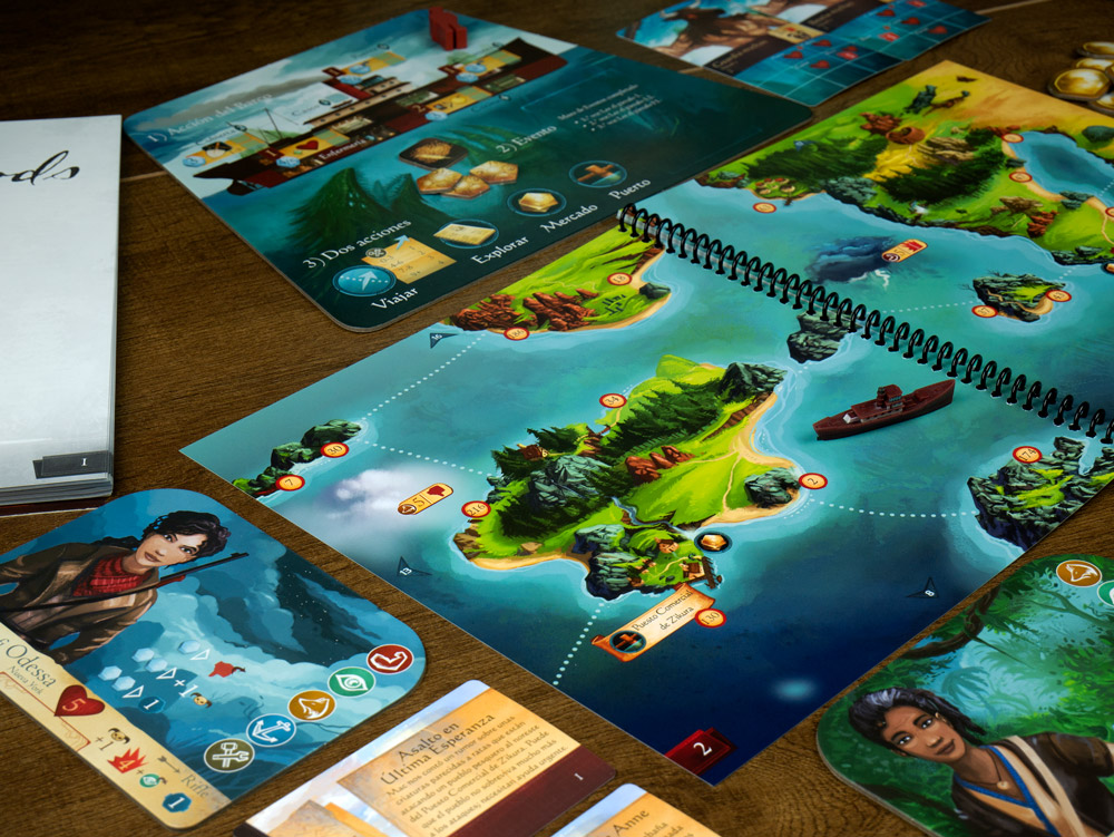 Sleeping Gods Español Maldito Games Juego 1 a 4 Jugadores