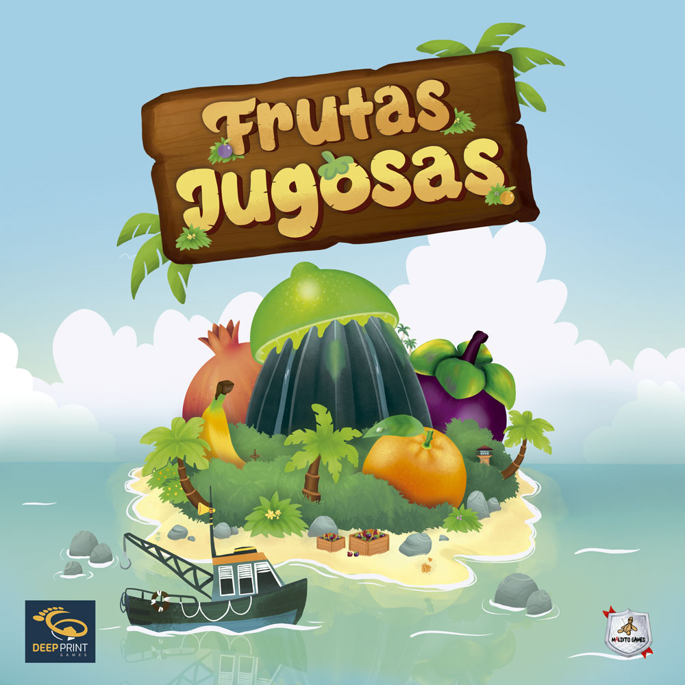 Frutas Jugosas Español Maldito Games Juego 1 a 4 Jugadores