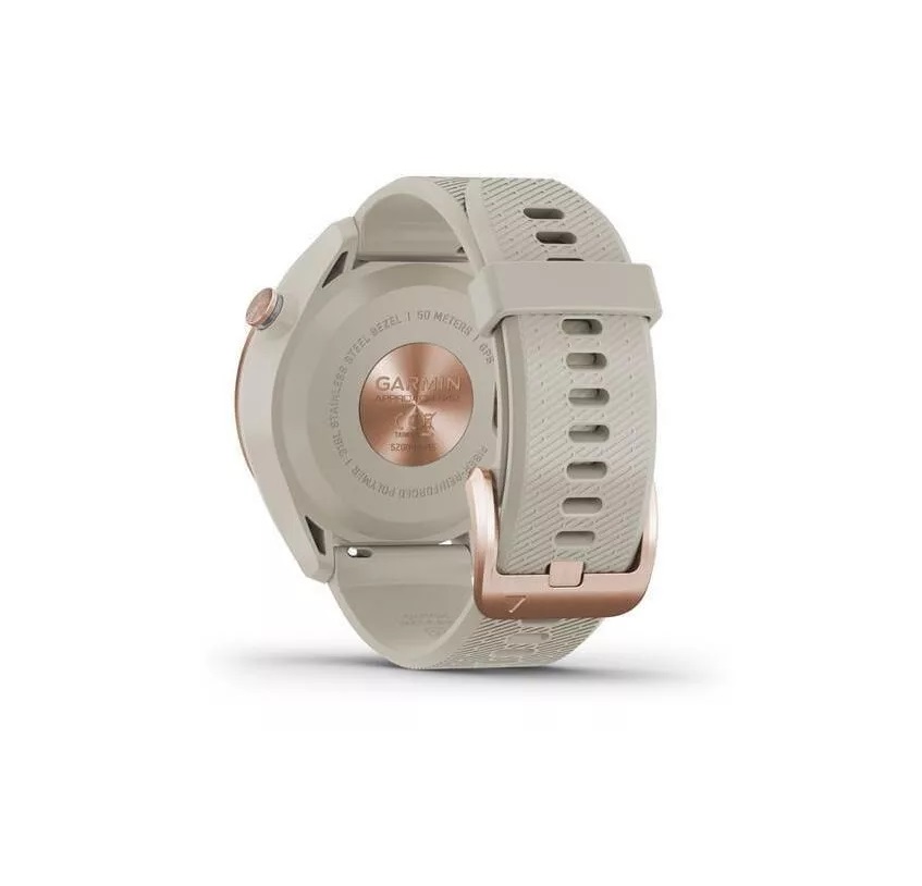 Reloj Smartwatch Garmin Aproach S42 Color Rose Gold de Pantalla 1.2 Pulgadas Caja 43 mm.