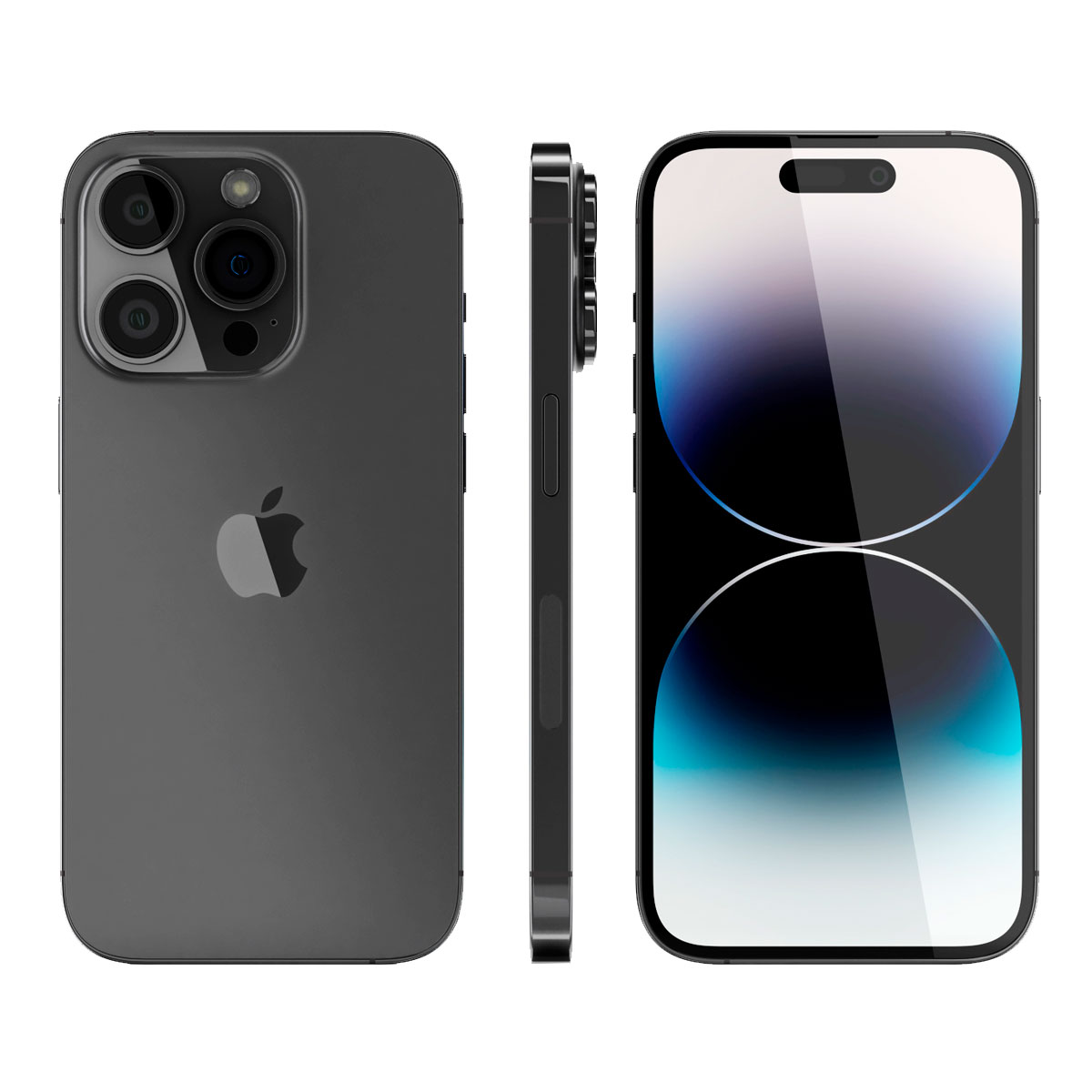 Apple iPhone 14 Pro 512 Gb Negro Reacondicionado Grado A eSIM.