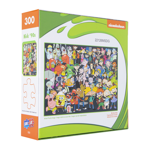 Rompecabezas Nickelodeon 300 Piezas Puzzle Personajes Icónicos Original Rugrats Arnold
