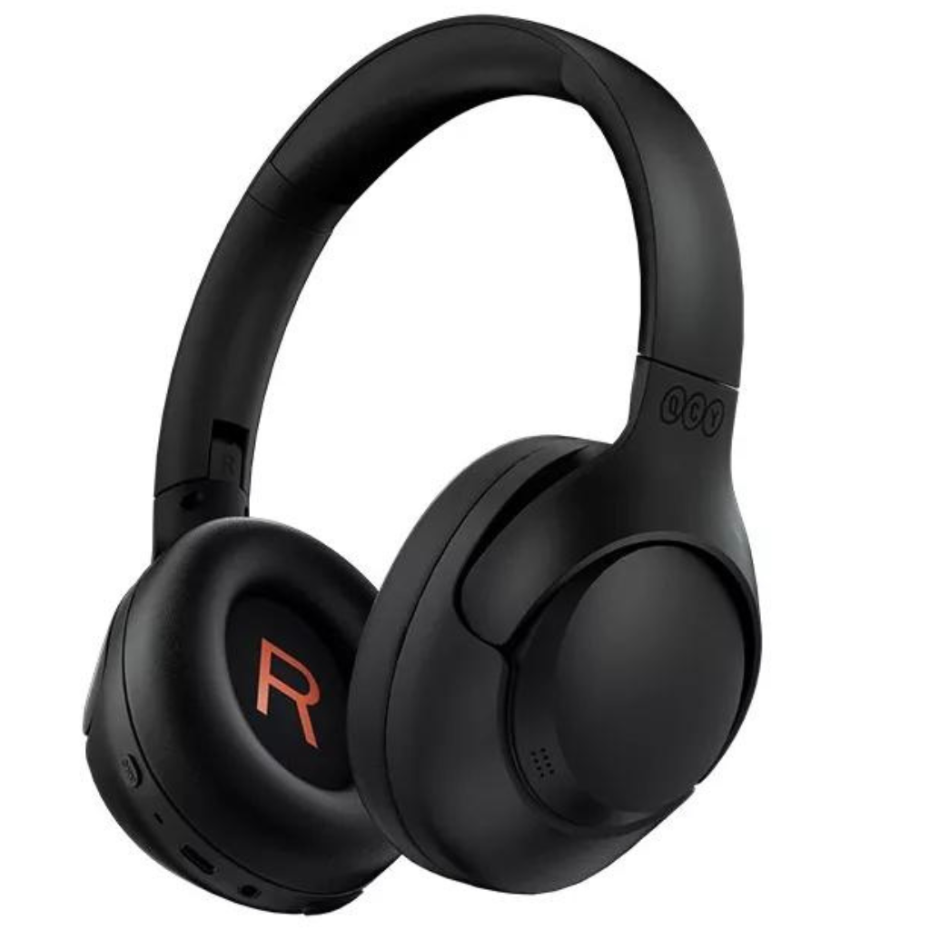 Combo de Audífonos Inalámbricos Bluetooth QCY H3, Diadema Plegables. NEGRO + Reloj inteligente 1More.