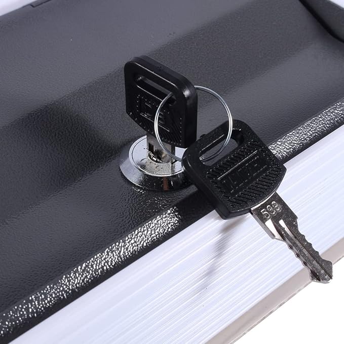 A Diccionario Libro Secreto Caja de Seguridad Segura, Caja Fuerte de Libro con Cerradura de Combinación, Caja de Dinero Oculta Secreto Seguridad Bloqueo Alcancía con Llaves(Pisa Leaning Tower Type).