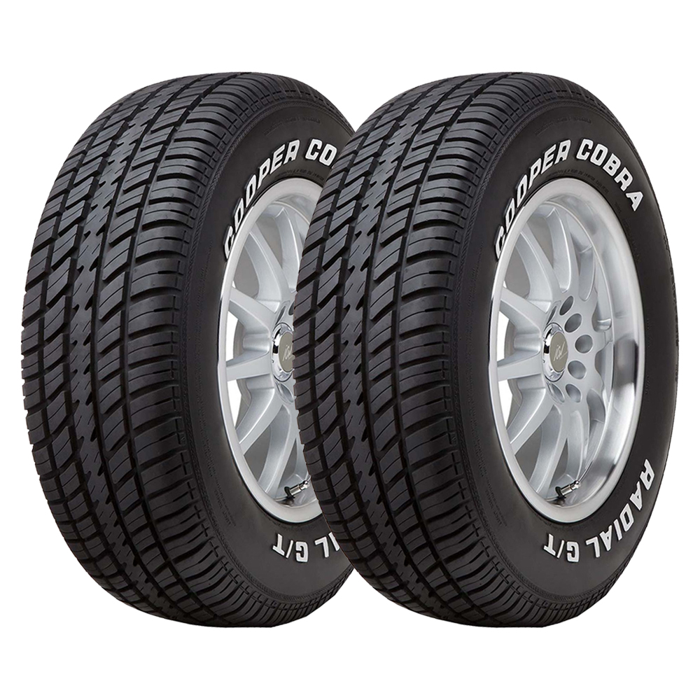 PAQUETE DE 2 LLANTAS 275/60R15 COOPER COBRA RADIAL G/T .