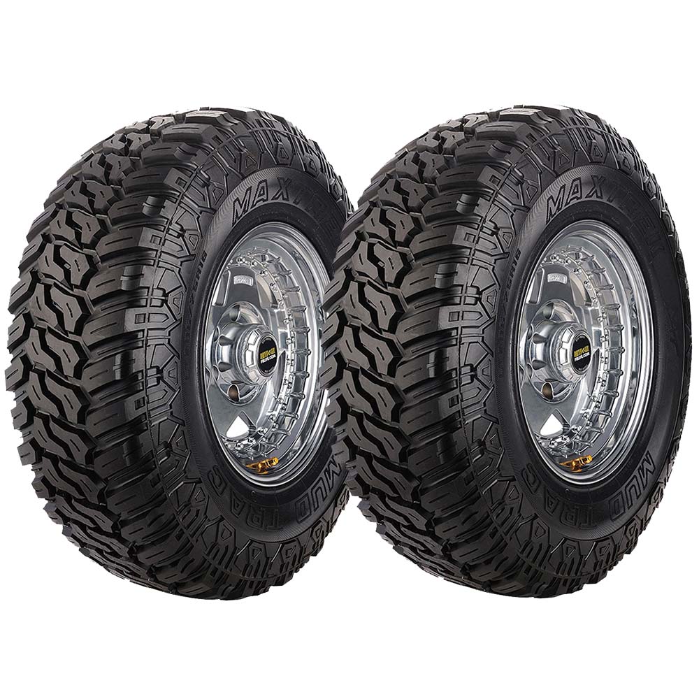 PAQUETE DE 2 LLANTAS 35X12.50R22 LT MAXTREK MUD TRAC 117Q.