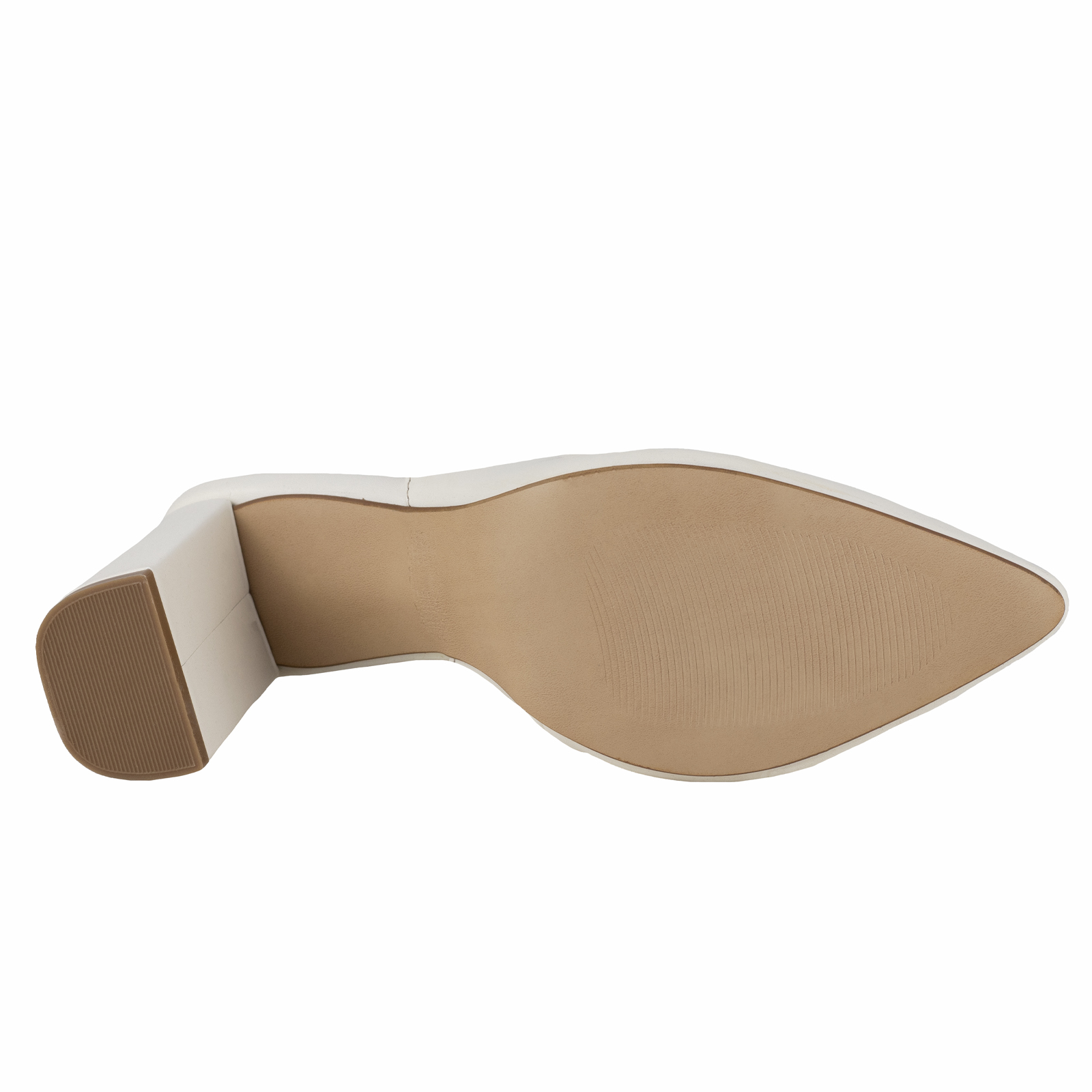 Zapatilla Mujer Latte Destalonada Tacon Lady Paulina 26804.