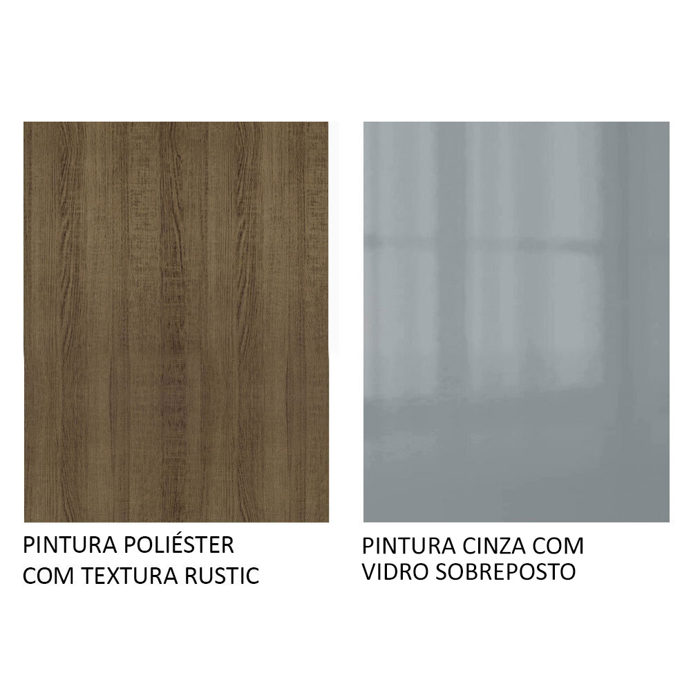 Alacena Gabinete Superior Cocina Madesa Lux 1 Puerta 70cm MG.