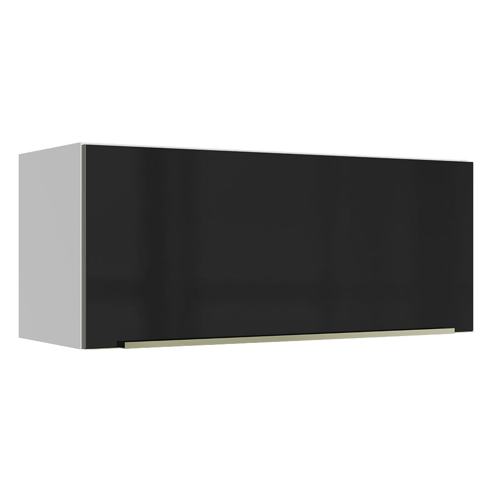 Alacena Gabinete Superior Cocina Madesa 1 Puerta Lux 80cm BN.