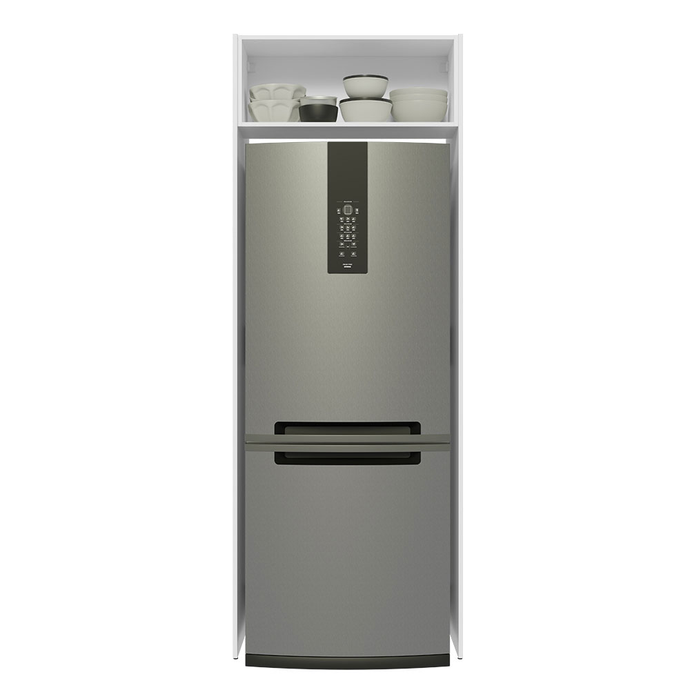 Mueble de Cocina Puerta-Refrigerador Madesa Lux BN.