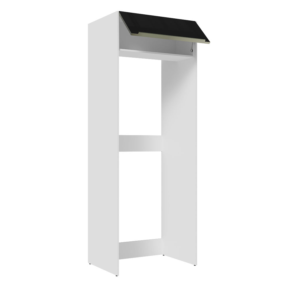 Mueble de Cocina Puerta-Refrigerador Madesa Lux BN.