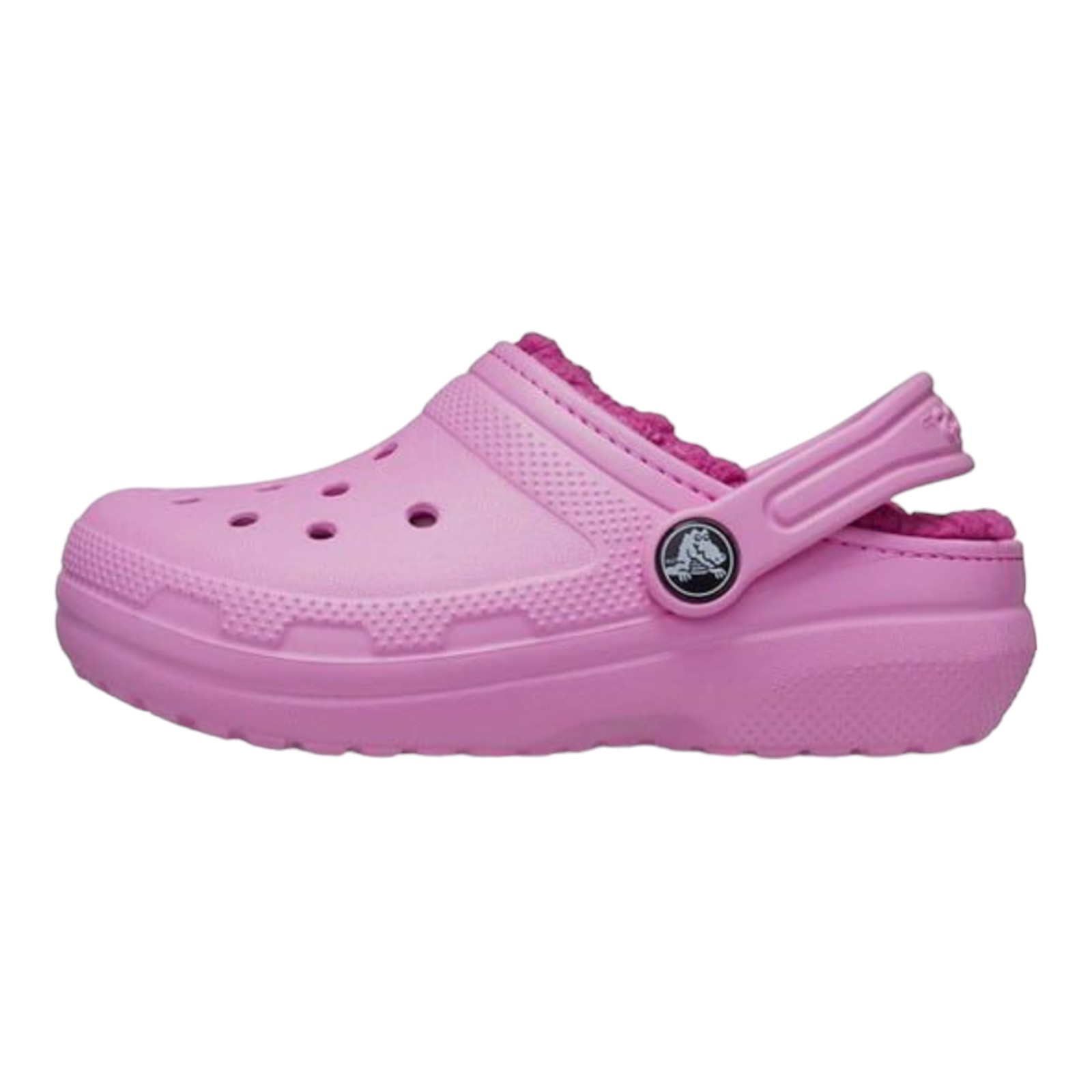 SANDALIAS CROCS NIÑA ROSA CROCS CLASSIC LINED CLOG T TPK 2070096SW.