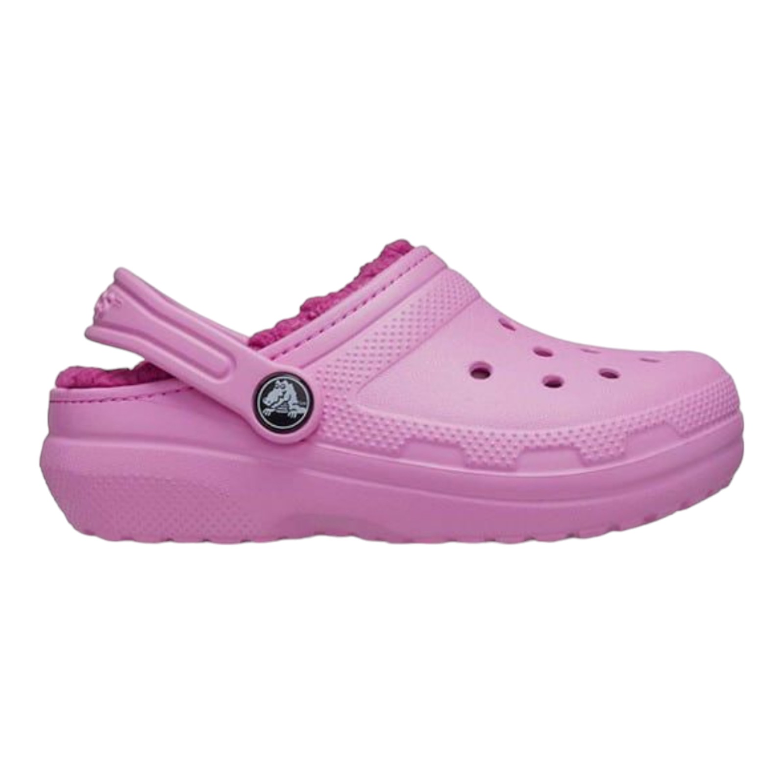 SANDALIAS CROCS NIÑA ROSA CROCS CLASSIC LINED CLOG T TPK 2070096SW.