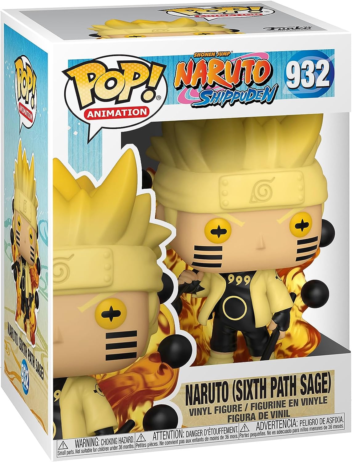 Funko Pop Naruto Shippuden Naruto Sixth Path Sage 932