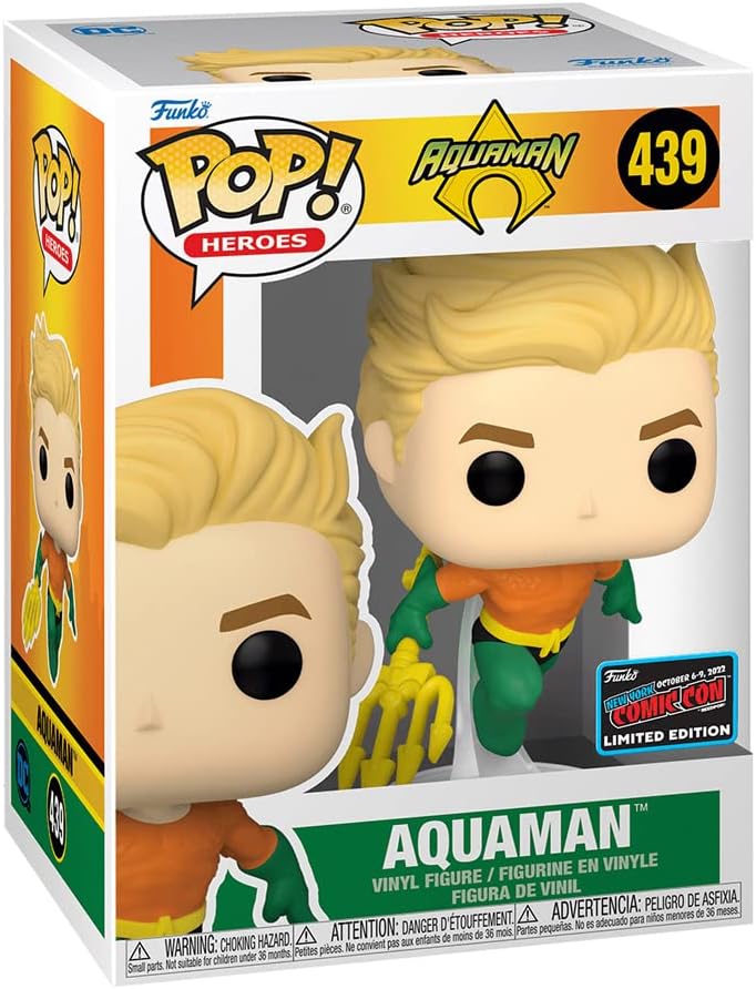 Funko Pop Aquaman 439 Comic CON 2022